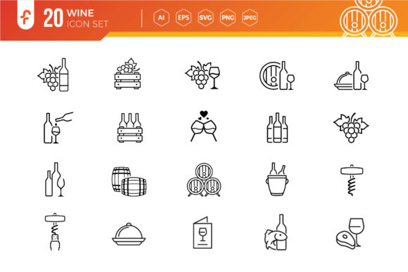 Download Wine Icon Set Design - Icon set Collection