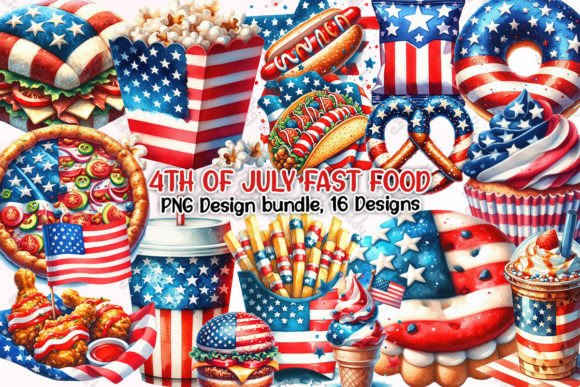 Download 4th of July Fast Food Clipart PNG - Fast food Collection